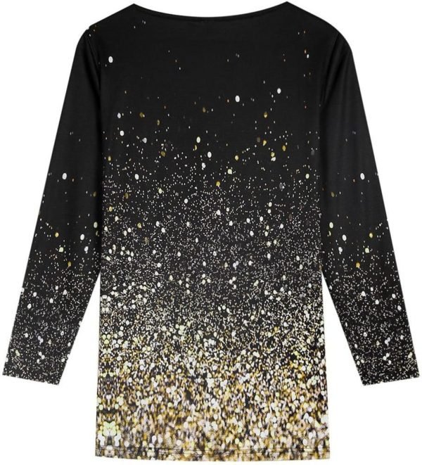 Cool Black Long Sleeve Top